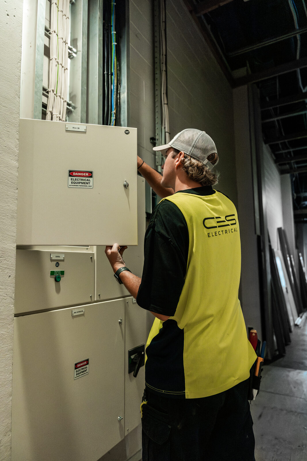 Commercial switchboard installation